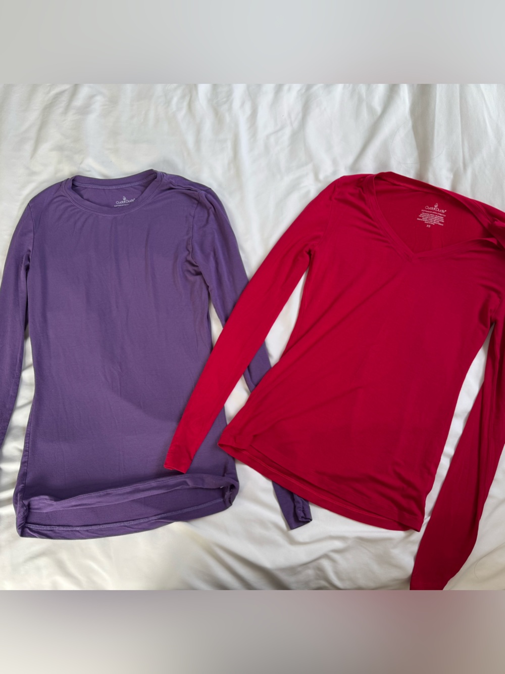 Bundle of Women’s Long Sleeve Cuddle Duds